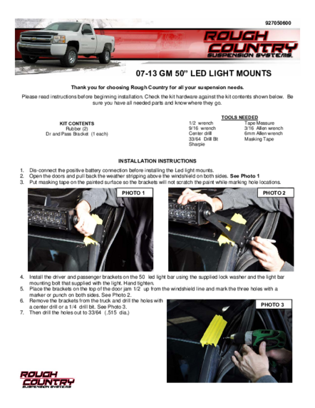 Installation Manual